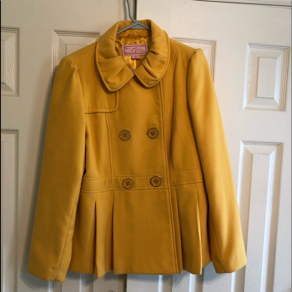 Ladies peacoat style jacket.